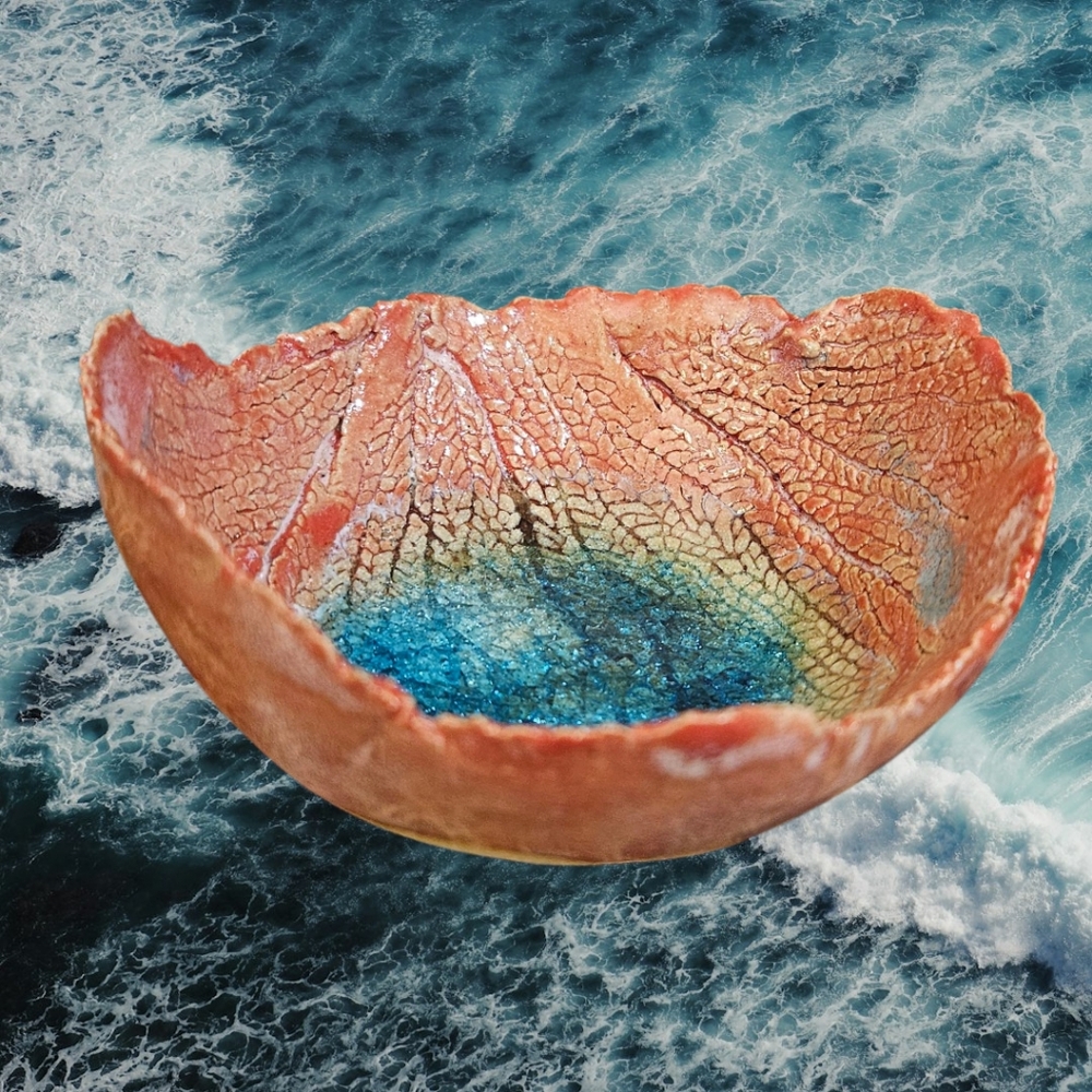 My Ocean - Wild Flamingo Sea Fan Bowl